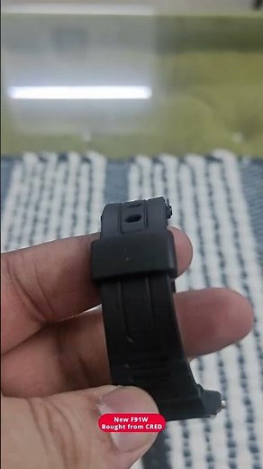 This BLACK & GOLD Casio F91W is INSANE for ₹690! 😱 | F91W FROM CRED