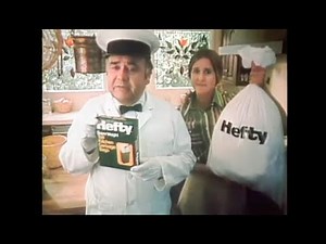 Hefty Garbage Bags Commercial (Jonathan Winters, 1977)