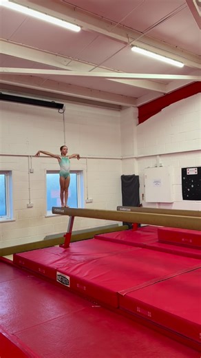 21 reactions | Some lovely beam choreography from Millie, Kitty & Alexis  朗 | Performers Gymnastics Academy | Facebook