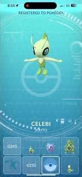 Getting Celebi in Pokemon Go!