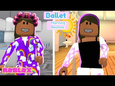 Bloxburg Ballet School Morning Routine! Her first day Back to Ballet School!