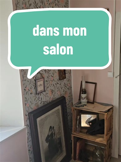Réponse à @zaza47450 le salon est plus dans un style cabinet de curiosités, donc je sais que ça ne plaira pas à tout le monde comme la cuisine. j'aime tellement avoir des objets pleins d'histoires. par contre avec les animaux et les vieux objets je vous raconte pas la poussière 😂 #backintime #vintagehouse #brocante #vintage