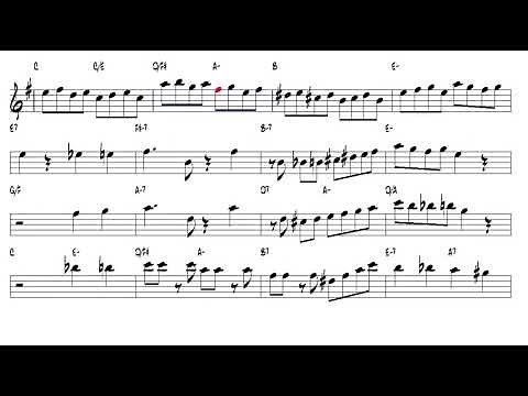 Autumn Leaves Joseph Kosma 1947 t 140 Alto Sax