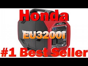 Honda EU3200i 3200 Watt Bluetooth Portable Inverter Generator with CO-MINDER (B0CH4L9HTF)