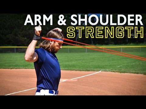 Arm and Shoulder Strength Conditioning Baseball Exercises - Arm Pro Resistance Bands