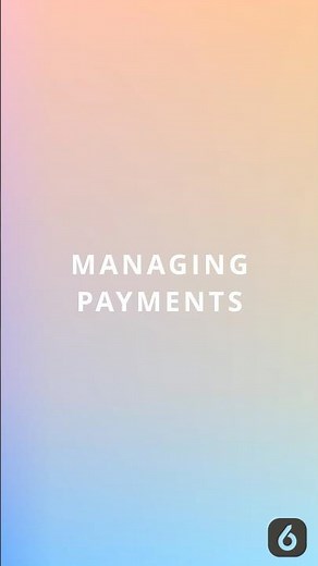 How to manage payments in Expense6?