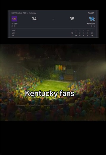 Kentucky vs LSU 34-35: crazy finish recap and fan reactions