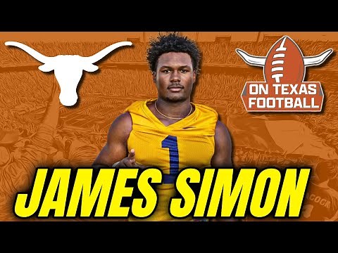 2025 RB James Simon on Texas, His Skillset & More! | Recruiting | Texas Longhorns Football