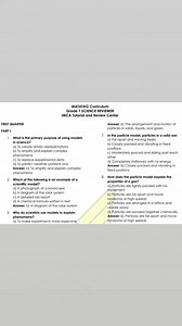 1.5K views | ✅GRADE 7 SCIENCE 1ST-4TH QR REVIEWER✅ 600 Multiple...