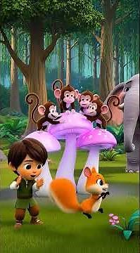 Giant Mushroom Forest Full of Surprises #adventure #magical #animation
