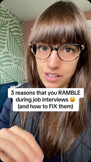43K views · 95 reactions | 3 reasons that you ramble during job interviews (and how to fix them) #interviewconfidence #interviewsupport #interviewprep #interviewpreparation #interviewsuccess #interviewskills #jobinterview #jobinterviews #interviews | Tali Shlafer | Facebook