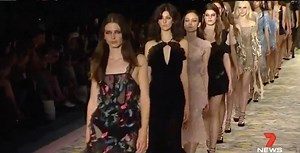 Fashion designer Alice McCall took onlookers to Paris, as her French-inspired collection kicked off the second day of Australian Fashion Week. STORY: http://bit.ly/2pAqAFw | 7NEWS Australia