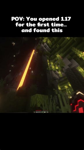 POV: You Opened Minecraft 1.17 for the First Time… 🌿✨