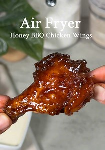 Easy Air Fryer Honey BBQ Chicken Wings Recipe