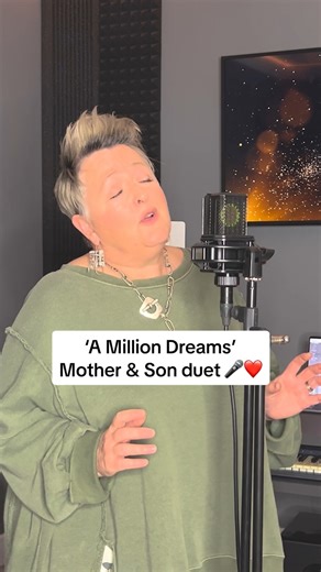 Celebrate love and hope🎶 Jordan Rabjohn What should we sing next? 🎤❤️ #foryou #singing #cover #duet #motherandson | Katherine Hallam Music