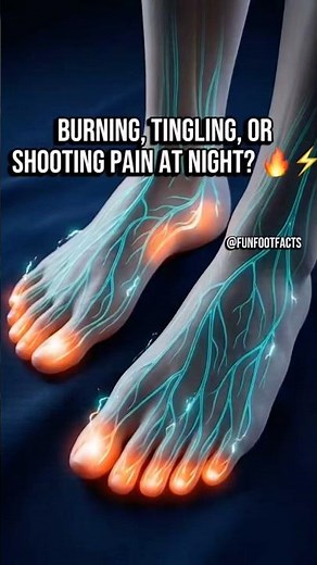 Why Your Feet Burn, Tingle, or Hurt at Night (It’s Not Random) ⚡