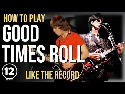 Good Times Roll - The Cars | Guitar Lesson