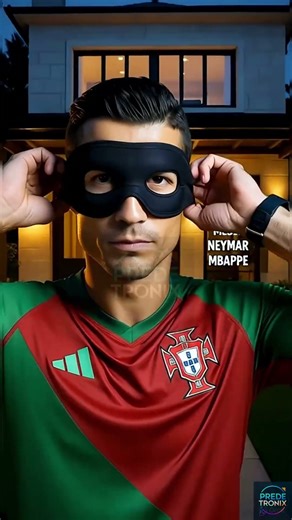 cortando el pavo de navidad con Ronaldo vs Messi, Neymar & Mbappé