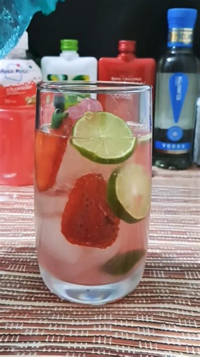 Vodka Cocktail ASMR Refreshing Drink Must Try At Summer #ytshorts