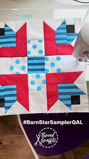 2.6K views · 24 reactions | Block 4 reveal for the Barn Star Sampler...