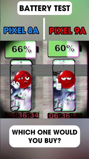 New vs Old 🔋 Pixel Battery Battle 😳