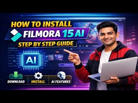 How To Install Filmora15 Ai, Filmora 15 Ai install #filmora15 #filmoraai