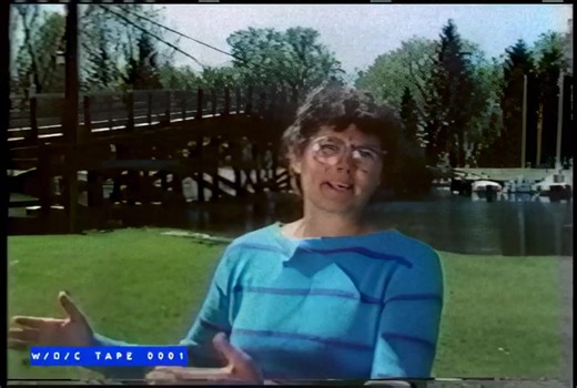 Peter Gzowski talking about the islands in 1984 on CBC. credit: cbc/woc | Old Toronto Series