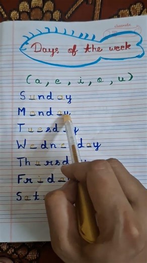 days of the weekLKG English Worksheet| Lkg class #english #worksheet #lkg #english #lkg #ukg