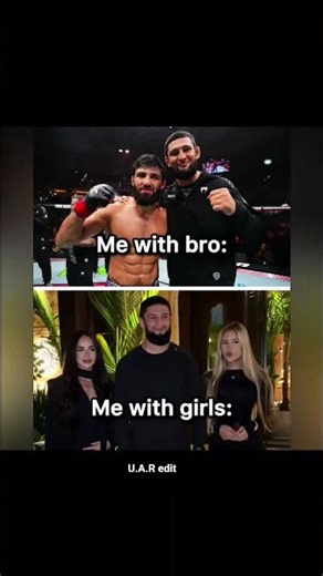 Khamzat chimaev nervous first time in his life