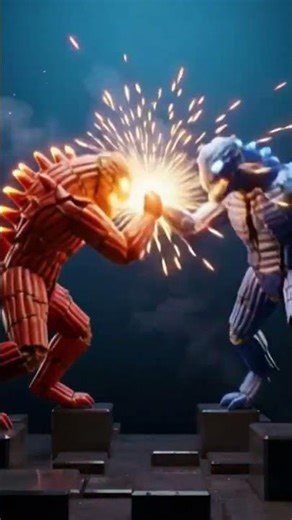 The two firecracker monsters #shortvideo #animation #funny