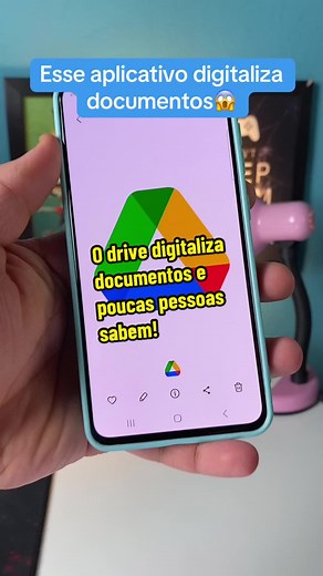 Digitalize documentos facilmente pelo Drive