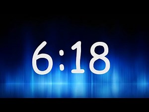 6:18 Minutes Timer / Countdown from 6min 18sec