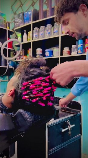 Hair Perming Step by Step | Permanent Hair Perm Tutorial