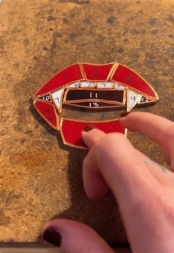 Handmade Little Vampy Stained Glass Creations