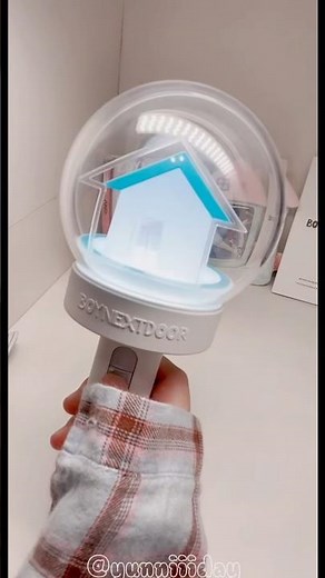 [UNBOXIN✨] BOYNEXTDOOR light stick 🏠🩵 #unboxing #boynextdoor #onedoor #lightstick