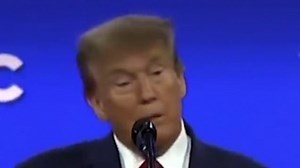 People think Trump forgot his own wife's name during speech