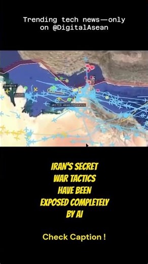 Iran's secret war tactics just got exposed by AI 🤯 No leaks, just public data