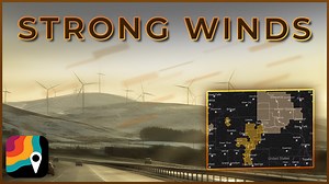 The Colorado Rockies, high terrain of New Mexico, southeast Wyoming and Sand Hills of Nebraska are slated to see strong winds tonight. Meteorologist Matthew Cappucci has an update on what to expect. | MyRadar Weather Radar | Facebook