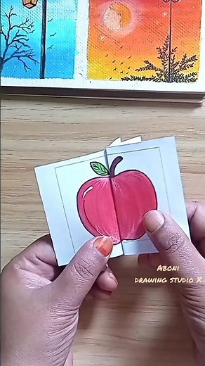 Easy Life Cycle of Apple Drawing 🍎 | Step-by-Step Educational Art for Kids | #Viral #Drawing4Kids