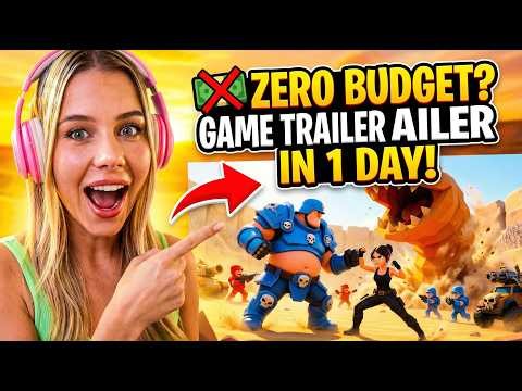 I Made a Cinematic Indie Game Trailer in 1 Day