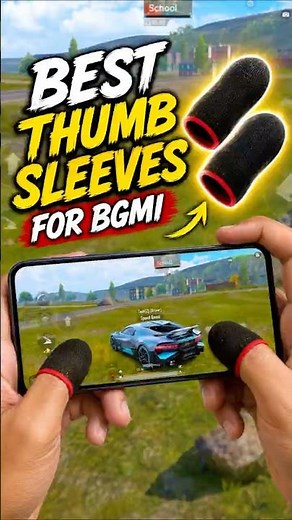 Best Thumb Sleeves for BGMI in 2026 🔥 Smooth Aim & Zero Sweat