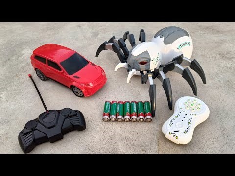 Remote Control Rc Spider 🕷️ unboxing and testing & Remote Car & spider