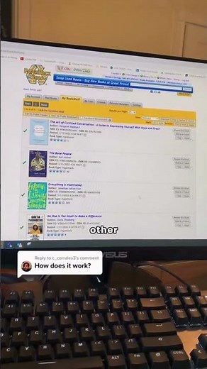 Ever wondered how swapping books at PaperBackSwap actually works? 🤔 Credit to for the