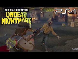 Red Dead Redemption Undead Nightmare PS4 Free Roam Gameplay