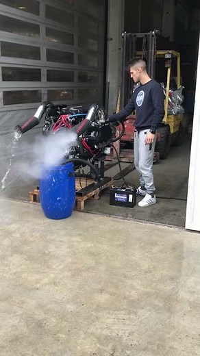 Mercruiser 502 MAG MPI testing