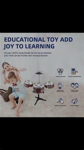 Chilartalent Kids Drum Set Showcase