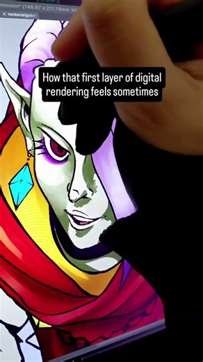 multiply layers... #art #drawing #digitalart #illustration #artist #professionalartist