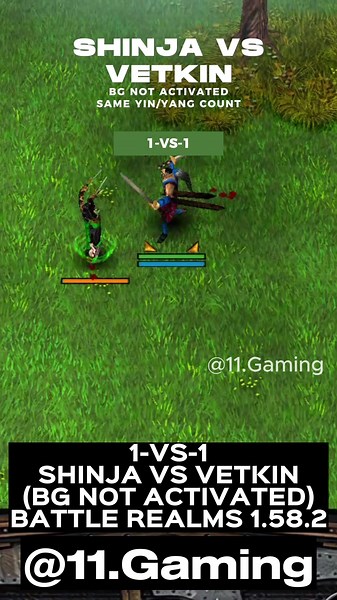 Shinja vs Vetkin - Battle Realms Zen Edition #gaming #battlerealms #nostalgia #steamgames #rts