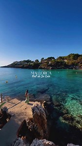 Crystal clear turquoise waters as far as the eye can see. Font de Sa Cala is a stunning beach located on the northeast coast of the beautiful island of Mallorca. It's one of those beaches where you can feel the beauty of nature the second you arrive. The best part about Font de Sa Cala is the sense of serenity and relaxation that comes along with visiting it. Whether you’re there for a full day of adventure or just a few hours of peaceful solitude, this picturesque beach will remain with you lon