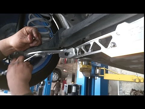 toyota yaris install sub Frame.